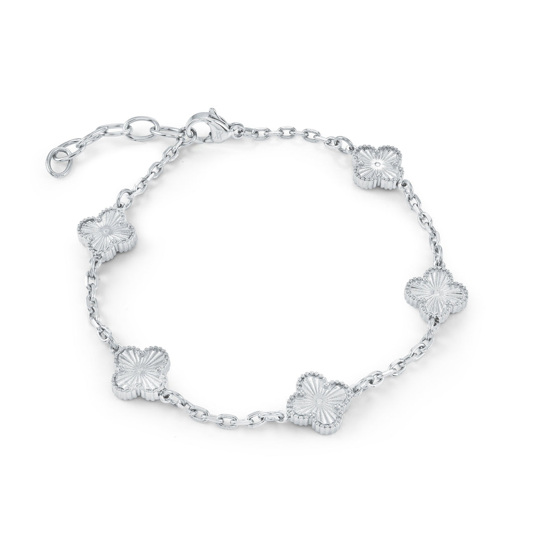 Veloria 9mm Lucky-Clover Bracelet