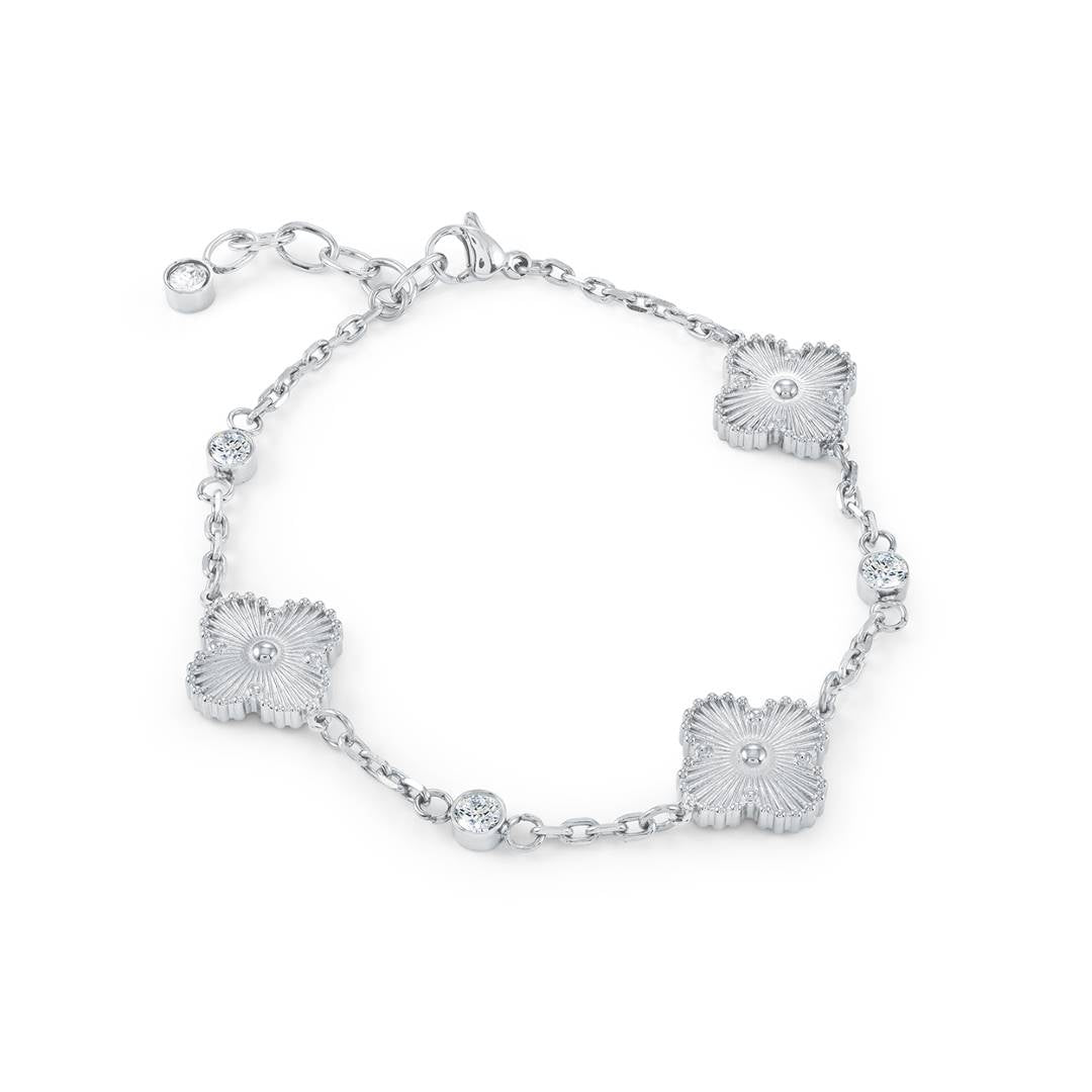 Veloria 13mm-Lucky-Clover Station Bracelet