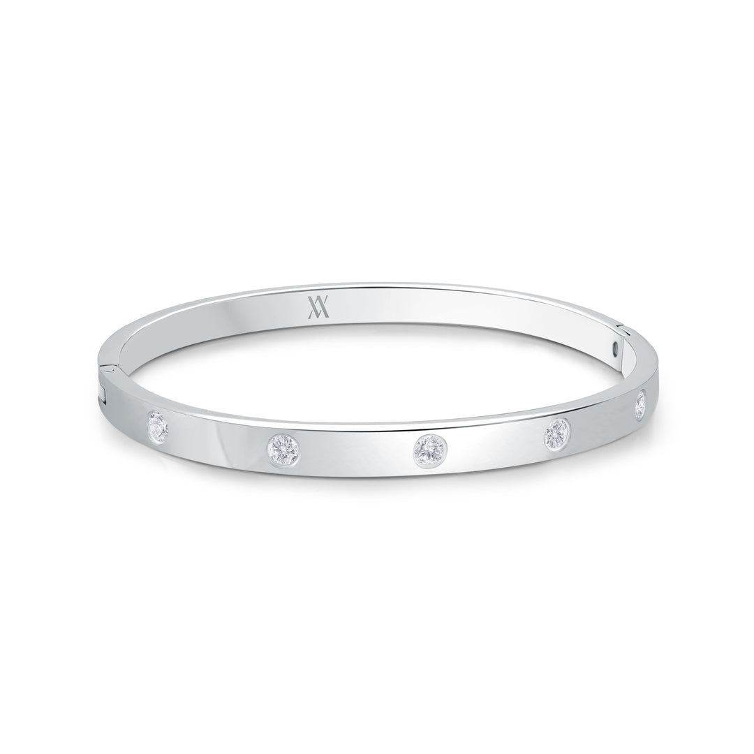 Veloria 5mm Cz Bangle Bracelet