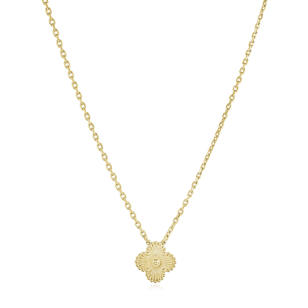 Veloria 15mm Lucky-Clover Necklace