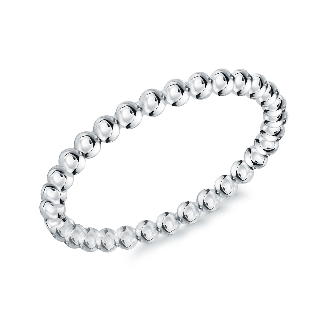 Veloria Steel Bead Ring