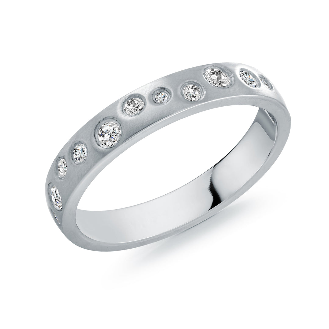 Veloria Multi Cz Asymetrical Ring