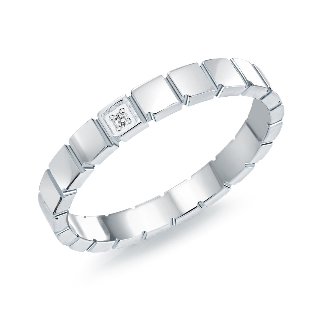 Veloria Single Cz Quadrant Ring