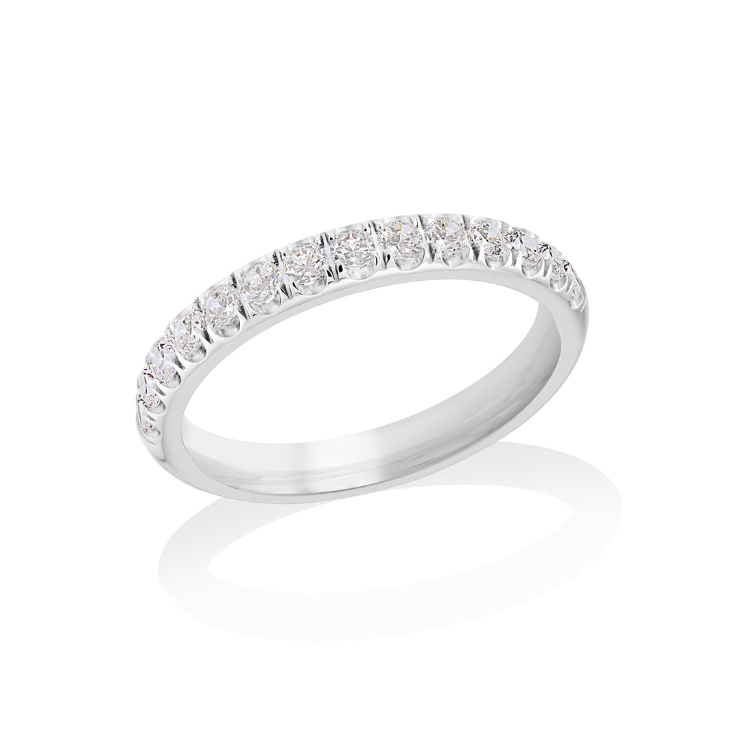 Veloria Semi Eternity Cz Ring