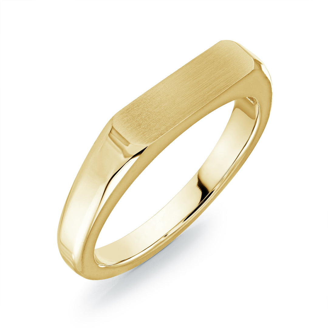 Veloria Micro Signet Ring