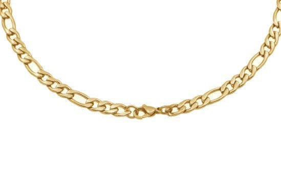 Italgem Steel Figaro Chain 6mm