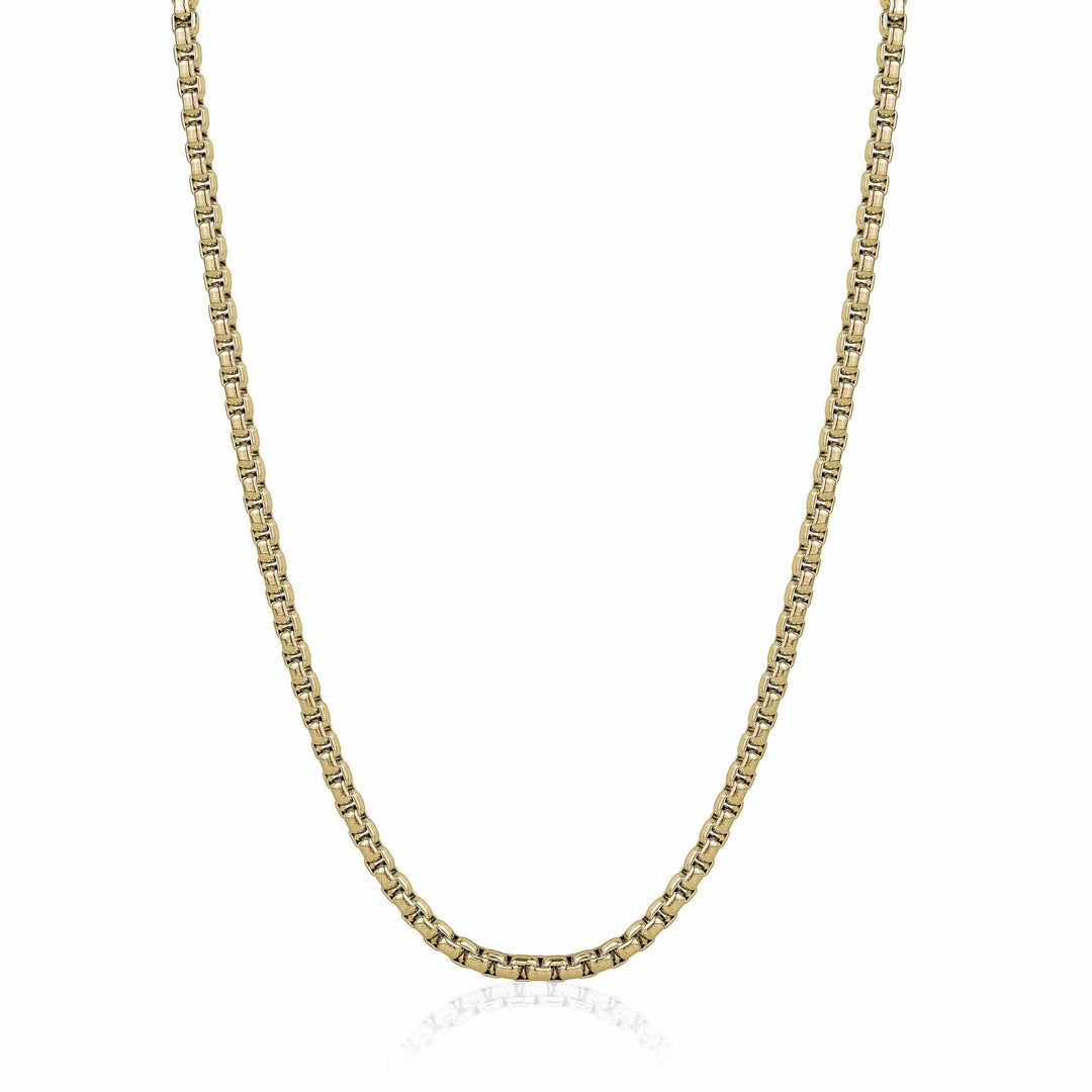 Italgem Steel Round Box Link Chain 3.5mm
