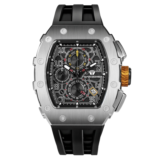 Tsar Bomba Elemental-Calendar Quartz Watch 