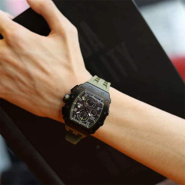 Tsar Bomba Elemental Calendar Quartz Watch 