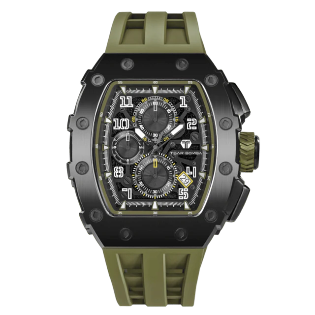 Tsar Bomba Elemental Calendar Quartz Watch 