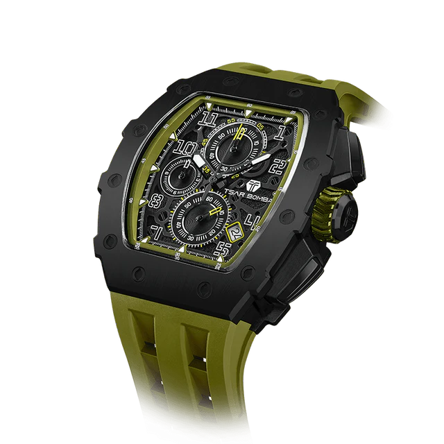 Tsar Bomba Elemental Calendar Quartz Watch 