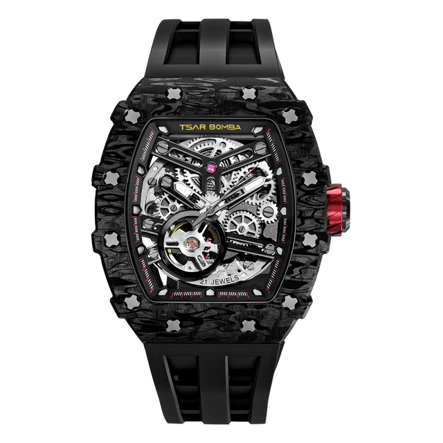 Tsar Bomba Elemental Carbon Fiber Automatic Watch 