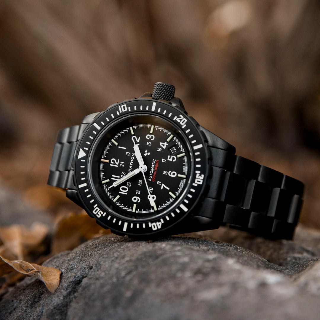 Marathon 41mm Divers Automatic with Self Illuminating Tritium Tubes &amp;
