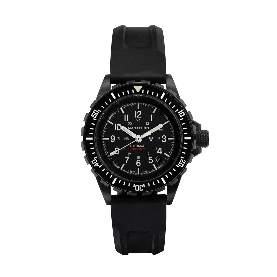 Marathon 41mm Divers Automatic with Self Illuminating Tritium Tubes &amp;