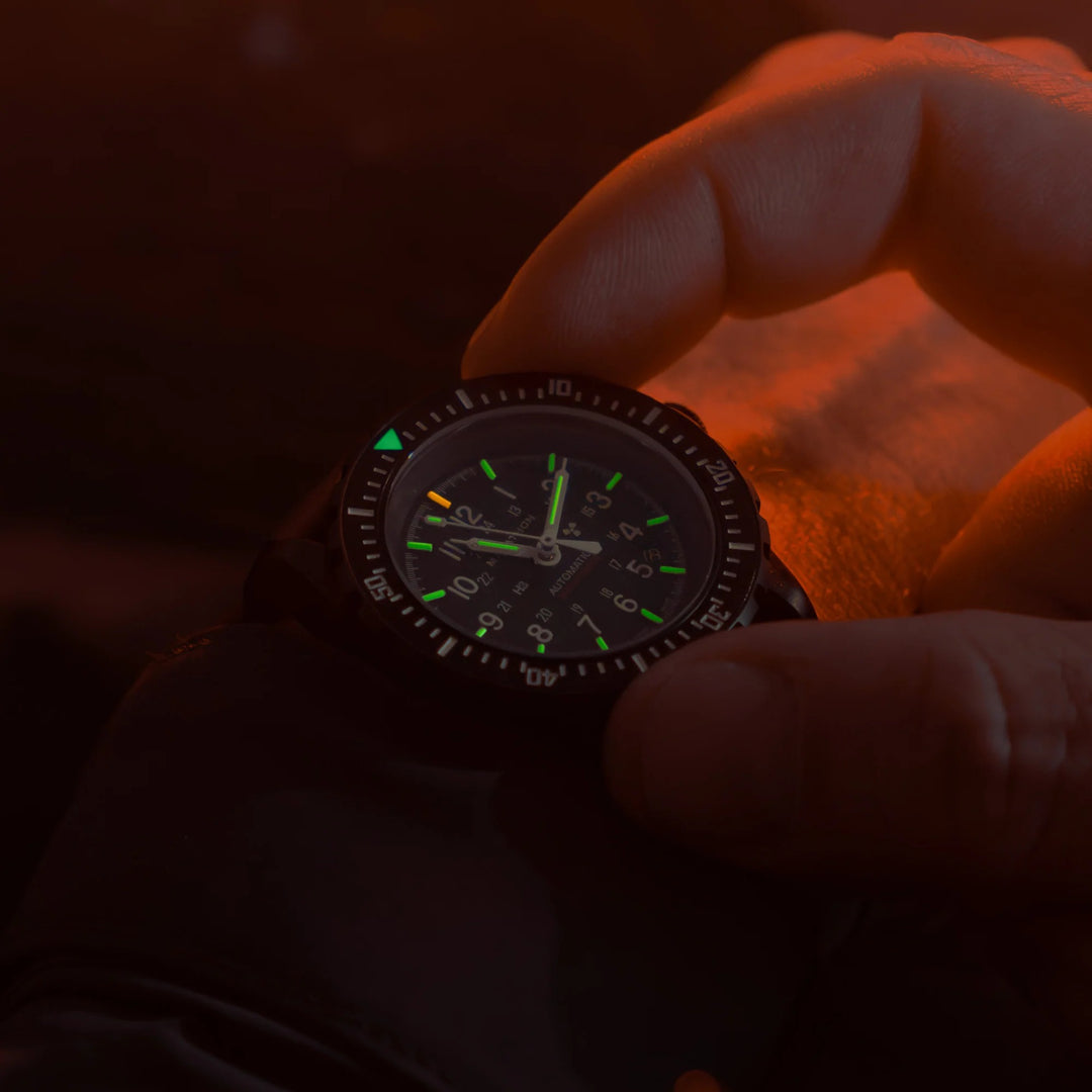 Marathon 41mm Divers Automatic with Self Illuminating Tritium Tubes &amp;