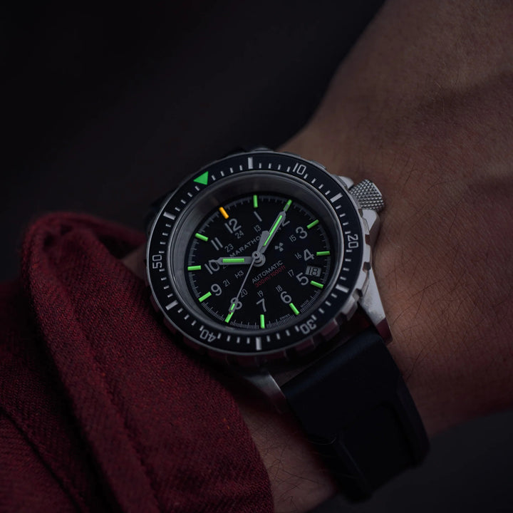 Marathon (GSAR) 41mm Divers Auto on Rubber 
