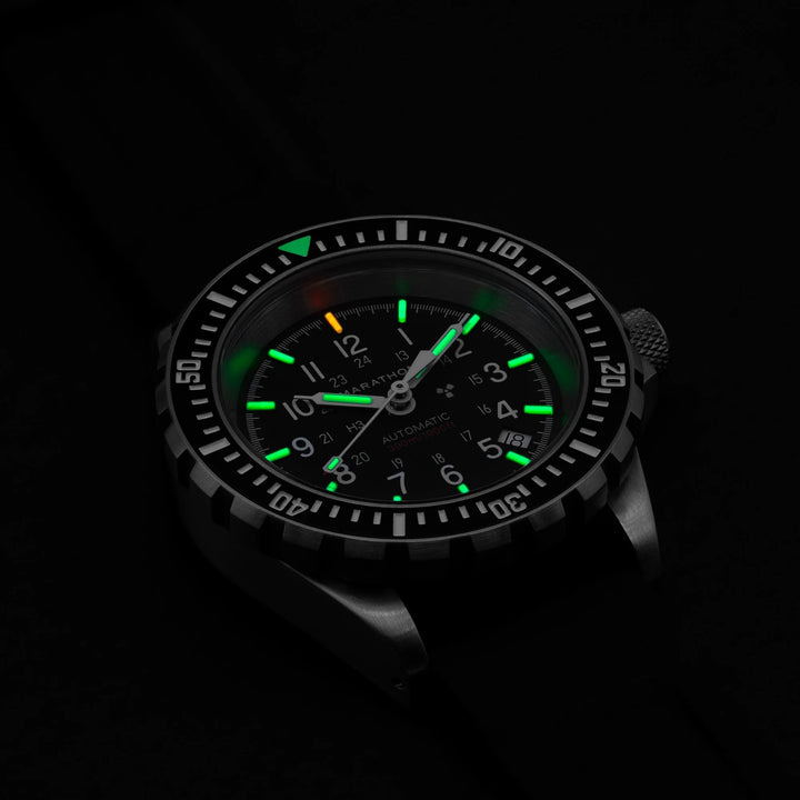 Marathon 41mm Divers Automatic with Self Illuminating Tritium Tubes &amp;