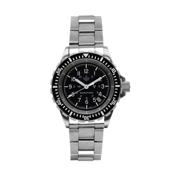 Marathon (GSAR)  41mm Divers Auto Grey Maple on Bracelet 