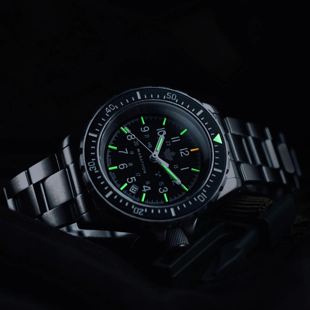 Marathon (GSAR)  41mm Divers Auto Grey Maple on Bracelet 
