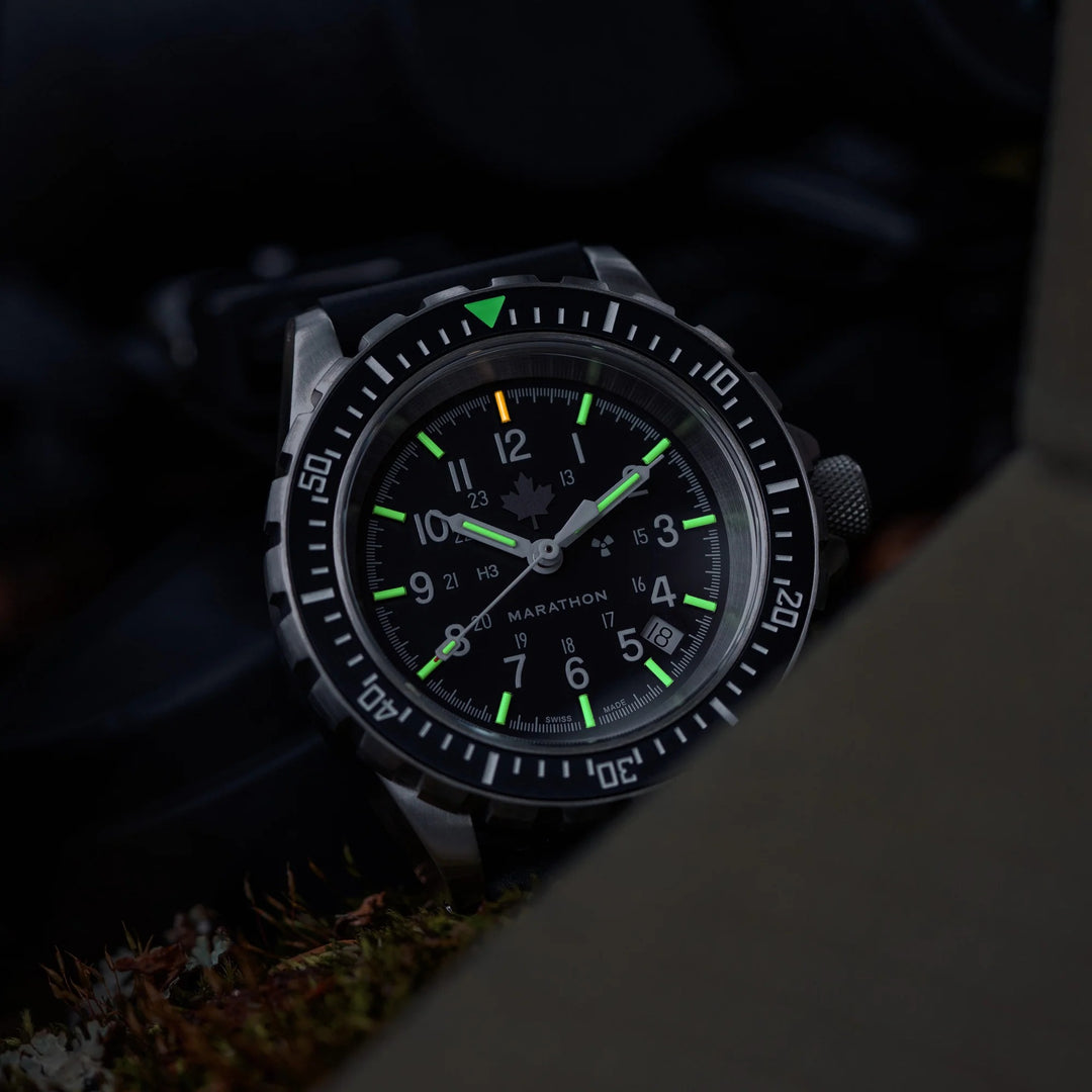 Marathon (GSAR) 41mm Divers Auto Grey Maple on Rubber 