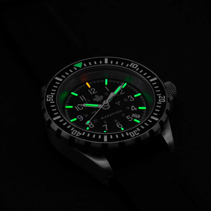 Marathon (GSAR) 41mm Divers Auto Grey Maple on Rubber 