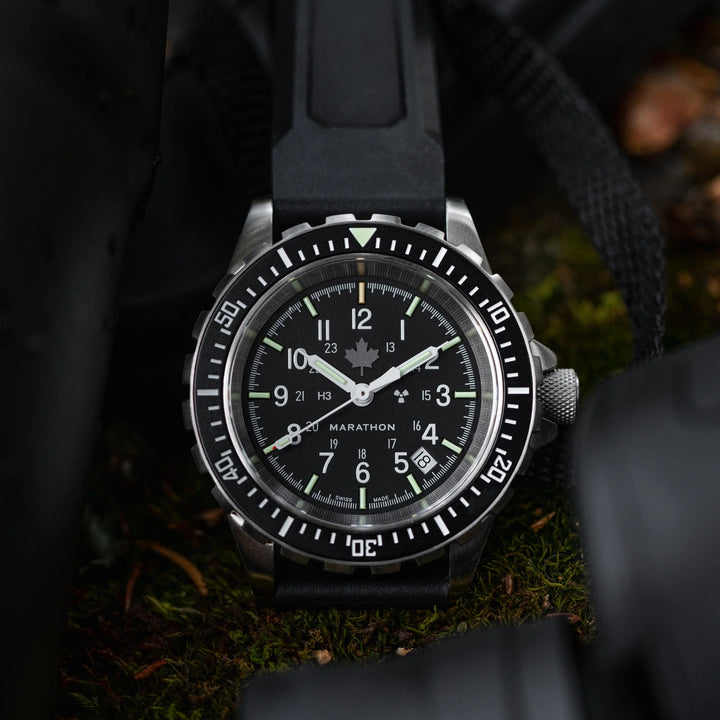Marathon 41mm Divers Automatic with Self Illuminating Tritium Tubes &amp;