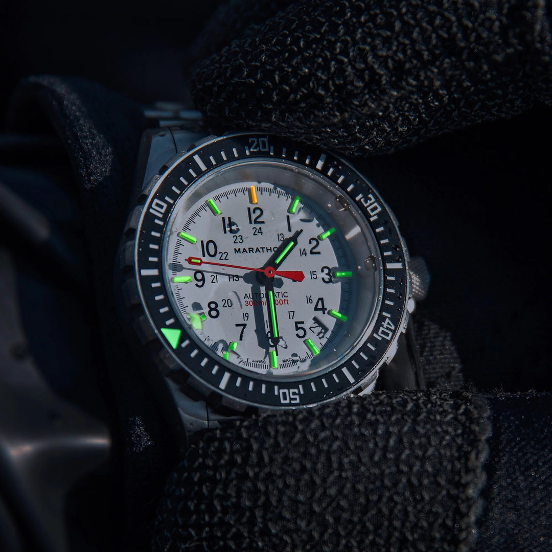 Marathon 41mm Divers Automatic with Self Illuminating Tritium Tubes &amp;