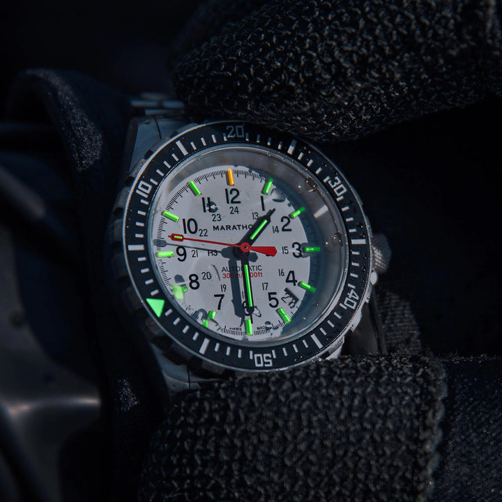 Marathon 41mm Divers Automatic with Self Illuminating Tritium Tubes &amp;