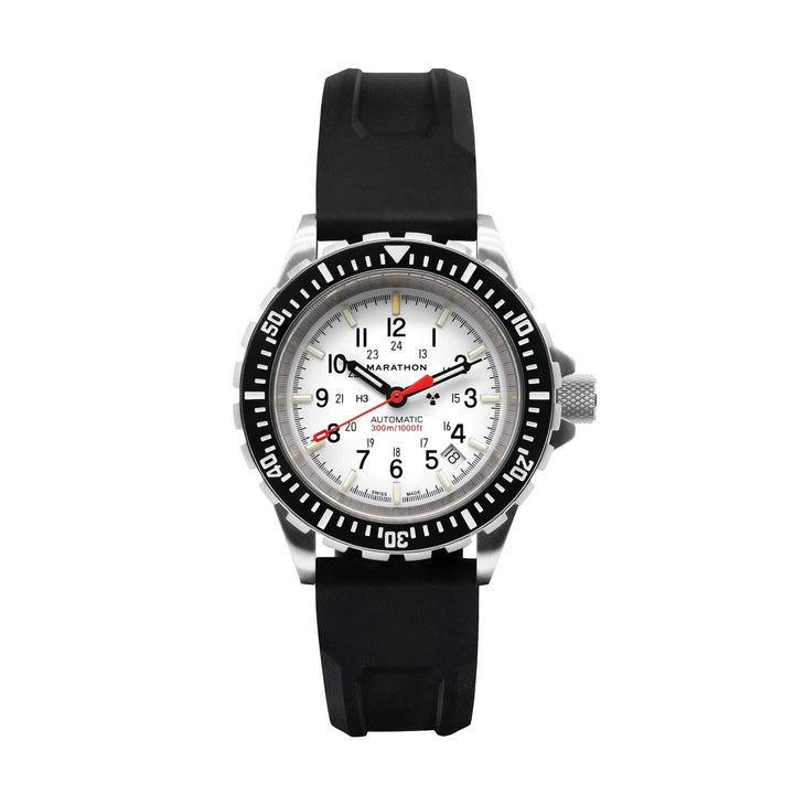 Marathon 41mm Divers Auto (GSAR) Arctic Tritium on Bracelet 