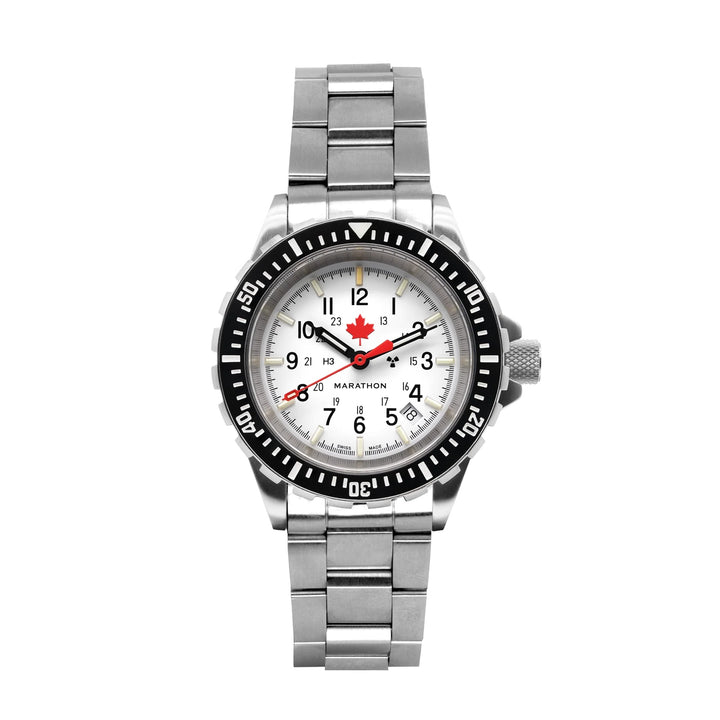 Marathon 41mm Arctic Red Maple GSAR Automatic Dive Watch WW194006SS-1601