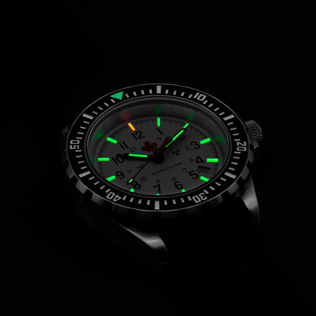 Marathon (GSAR) 41mm Divers Auto Red Maple on Rubber 