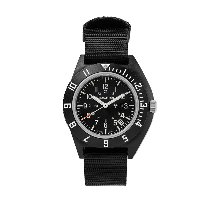 Marathon (NAV-D ) 41mm Pilot Quartz Black Ballistic Nylon 