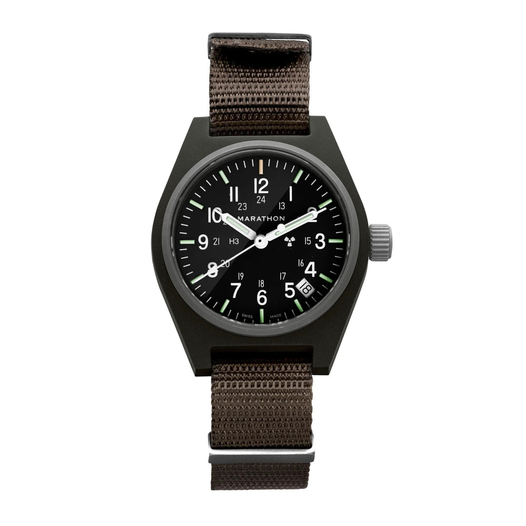 Marathon 34mm Field  Automatic with Self Illuminating Tritium Tubes &amp;