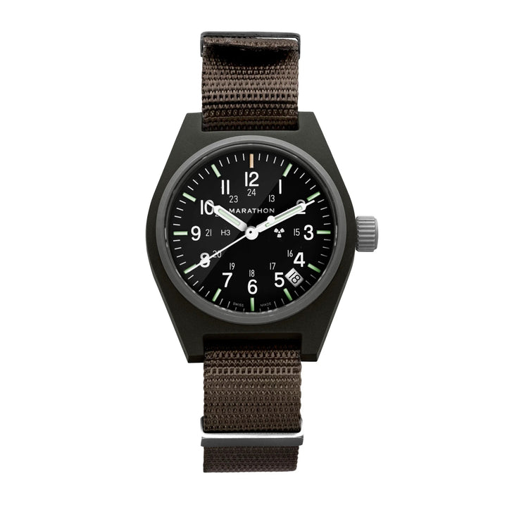 Marathon 34mm Field  Automatic with Self Illuminating Tritium Tubes &amp;