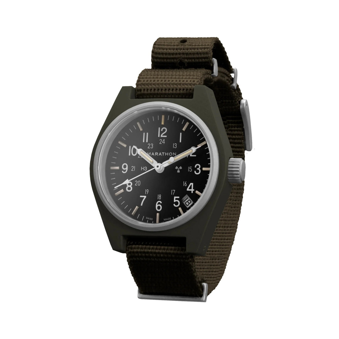 Marathon 34mm Field  Automatic with Self Illuminating Tritium Tubes &amp;