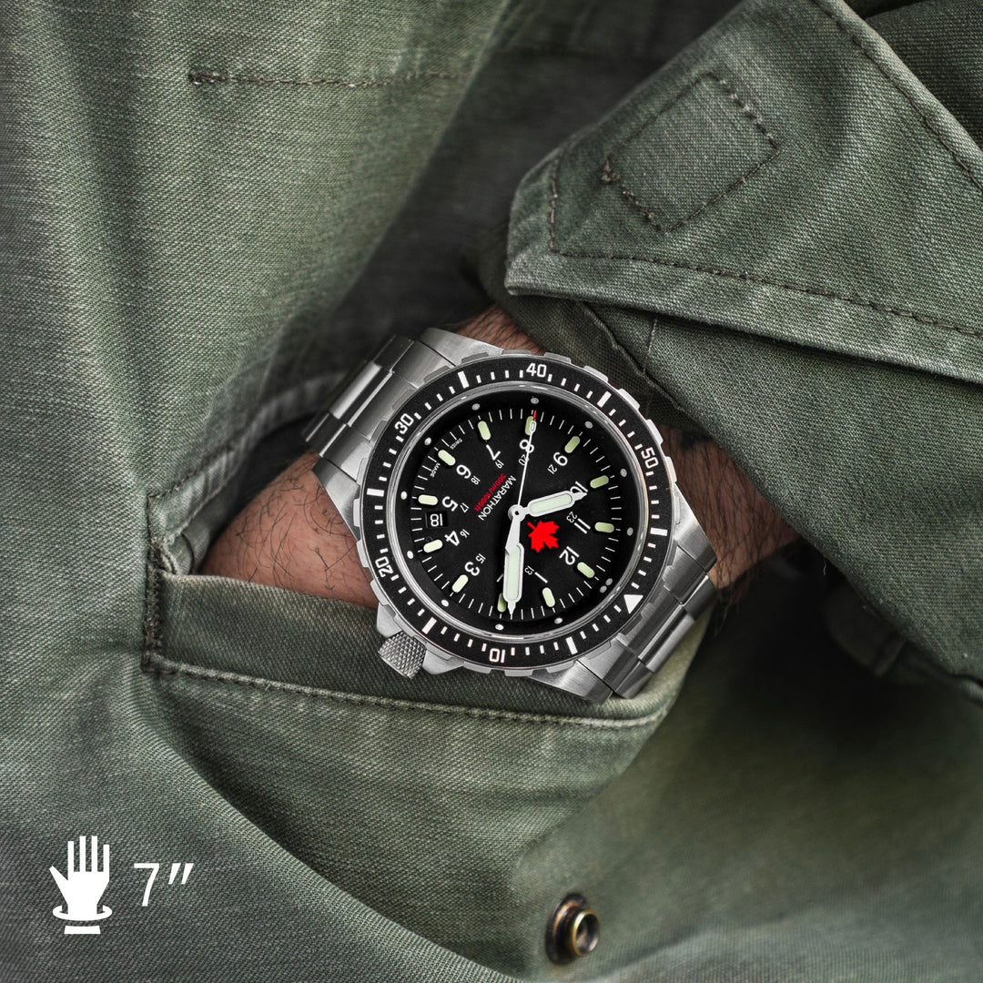 Marathon  (JSAR) 46mm Divers Quartz on Bracelet  