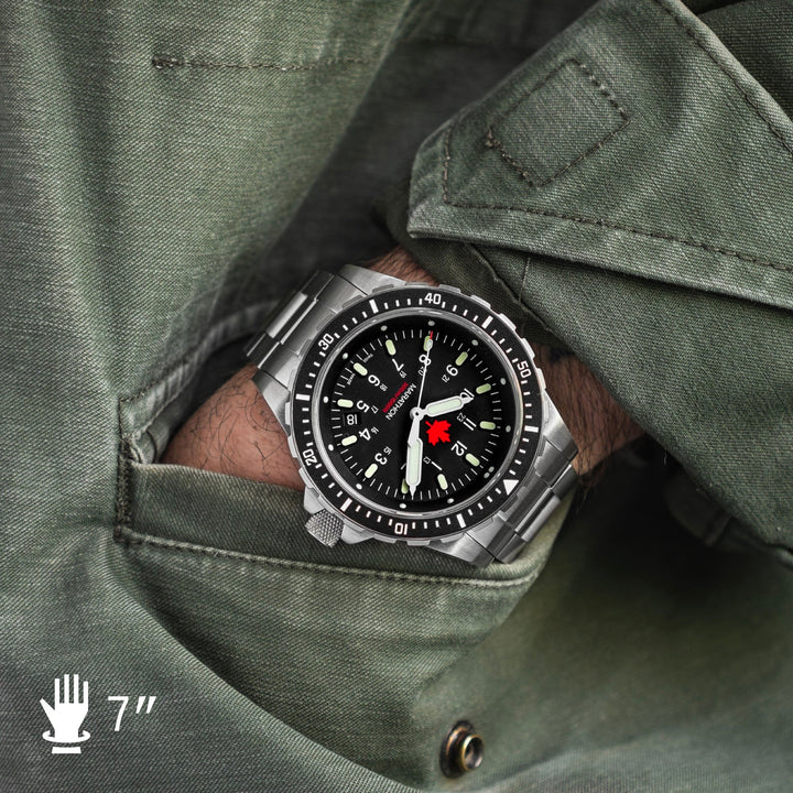 Marathon  (JSAR) 46mm Divers Quartz on Bracelet  
