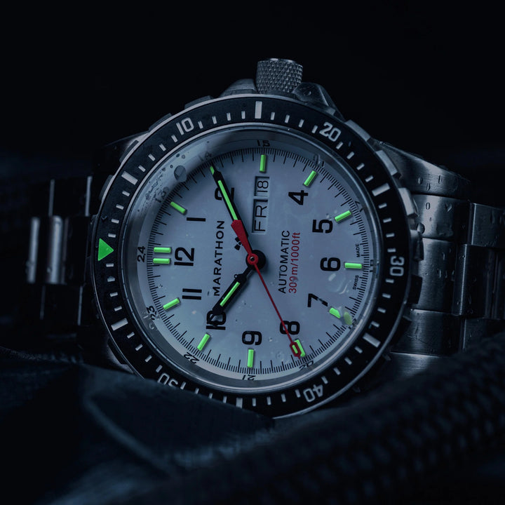 Marathon 46mm Arctic JDD Automatic Dive Watch WW194021SS-0509