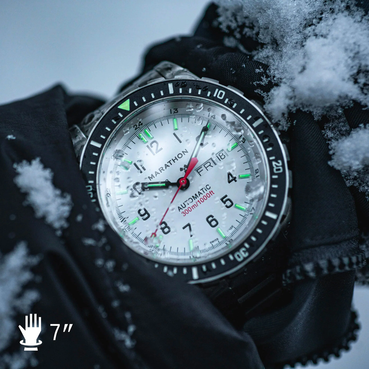 Marathon 46mm Arctic JDD Automatic Dive Watch WW194021SS-0530