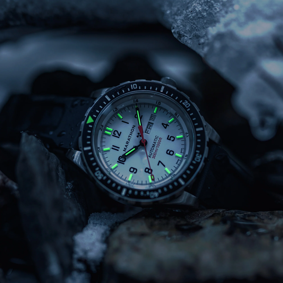 Marathon 46mm Arctic JDD Automatic Dive Watch WW194021SS-0530
