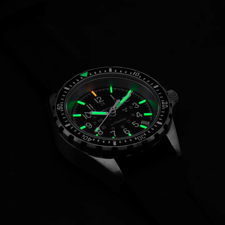 Marathon (MSAR) 36mm Divers Auto Black on Rubber 