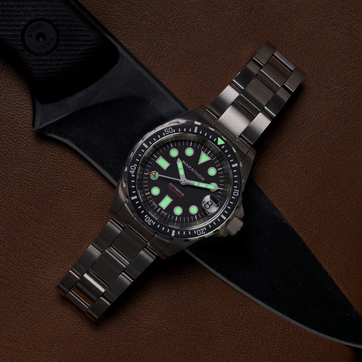 Marathon 36mm Divers Automatic with Self Illuminating Tritium Tubes &amp;
