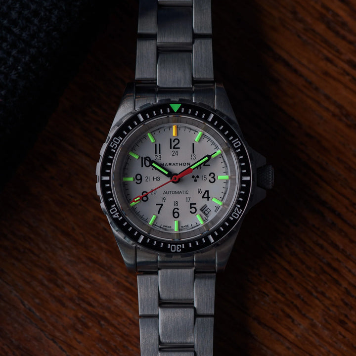 Marathon (MSAR) 36mm Divers Auto  Arctic on Bracelet 