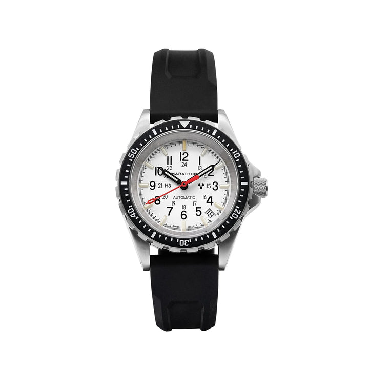 Marathon  (MSAR) 36mm Divers Auto Arctic on Rubber 