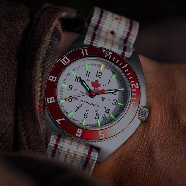 Marathon 41mm Pilot Automatic with date with Self Illuminating Tritium