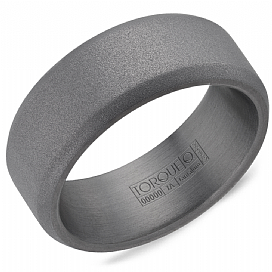 Torque & Tantalum Wedding Band.