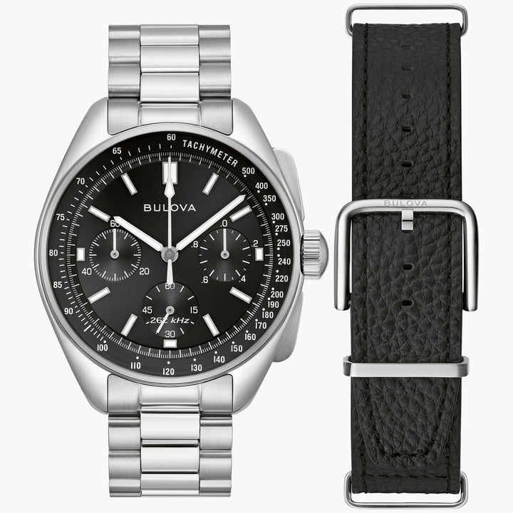 Bulova Lunar Pilot 43.5mm Quartz Chronograph Watch. 96K111