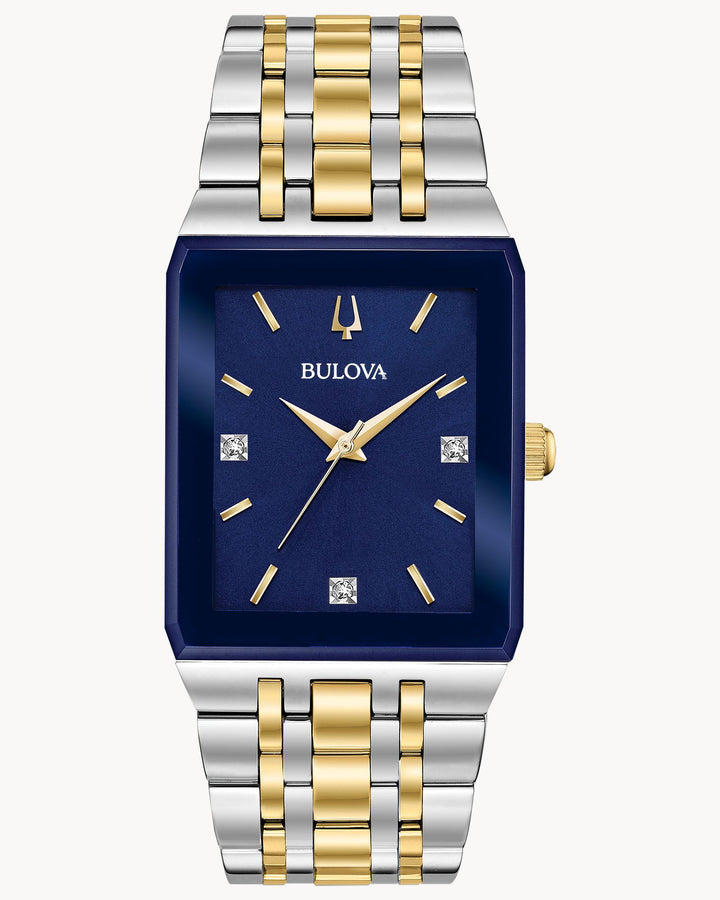 Bulova Quadra 30.75mm Quartz Watch. 98D154
