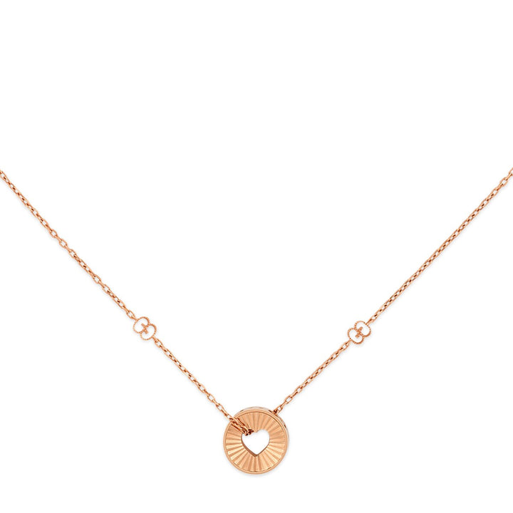 Gucci Icon 18k Heart Necklace