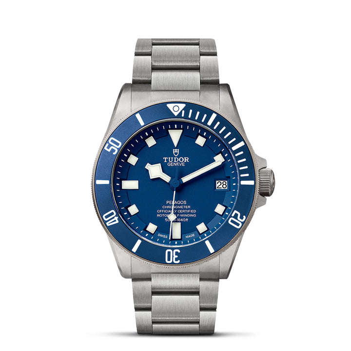 Tudor Pelagos Watch - M25600TB-0001 - Ceramic matt blue disc, Titanium bracelet